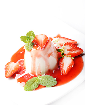 포토 JPG 해외이미지 딸기 사람없음 달콤 시럽 푸딩 판나코타 해외포토 과일 디저트 맛 파일형식 이미지허브