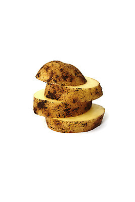 포토 JPG 해외이미지 감자 사람없음 흰색 슬라이스 고립 해외202004 해외포토 컬러 채소 파일형식 이미지허브