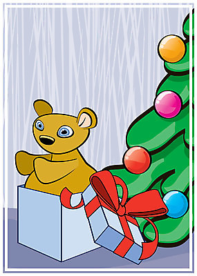EPS 해외이미지 나무 리본 어린이 크리스마스 일러스트 곰 휴가 선물 빨간색 파란색 상자 장난감 산타클로스 기쁨 야간 손질 전나무 클라우스 해외202004 해외일러스트 자연요소 식물 동물 기념일 감정 컬러 포유류 사람 파일형식 벡터 이미지허브
