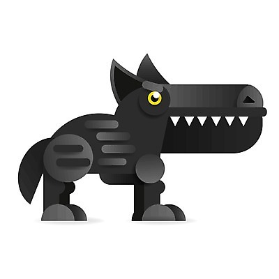 EPS 해외이미지 클립아트 동물 캐릭터 전통 디자인 행복 일러스트 동화 이야기 미술 서기 미소 경사 그래픽 빨간색 회색 분노 흰색 개 치아 낙서 승차 큼 만화 스케치 배고픔 그림 질감 복고 심플 손그림 늑대 나쁜 고립 그런지 마스코트 몬스터 바보 해외202004 해외일러스트 일러캐릭터 감정 컬러 포유류 모션 문화예술 표정 소화기관 크기 파일형식 벡터 이미지허브