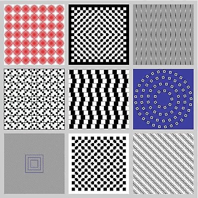 EPS 해외이미지 선 이동 패턴 일러스트 빛 세트 정보 원형 결과 측정 뇌 정사각형 치수 위치 갸우뚱 오해 왜곡 현실 효과 해외202004 해외일러스트 도형 컨셉 무늬 모션 파일형식 벡터 이미지허브