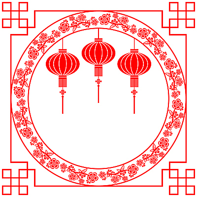 포토 JPG 해외이미지 전통 꽃 문화 백그라운드 꽃무늬 일러스트 벽지 프레임 동양인 사람없음 빨간색 축제 중국 봄 벚꽃 등불 축하 심볼 춘절 해외202004 해외포토 식물 계절 명절 아시아 컬러 컨셉 무늬 조명 인종 중국전통 파일형식 이미지허브