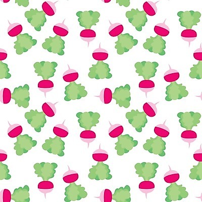 EPS 해외이미지 디자인 분홍색 백그라운드 패턴 채소 일러스트 벽지 초록색 흰색 타일 정사각형 총각무 해외202004 해외일러스트 도형 컬러 무늬 무 파일형식 벡터 이미지허브