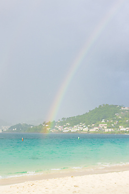 포토 JPG 해외이미지 외관 바다 섬 여행 무지개 풍경 해변 사람없음 야외 미국 세계여행 중앙아메리카 카리브해 서인도제도 해외202004 해외포토 자연요소 북아메리카 아메리카 세계 파일형식 이미지허브