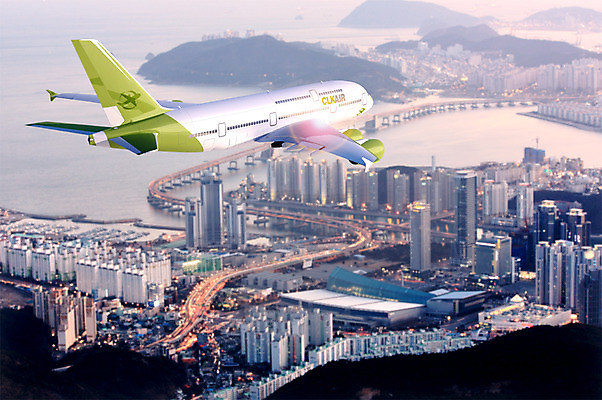 주간 PSD 구름 편집 편집이미지 하늘 비행기 사람없음 야외 3D 비행 도시 디지털합성 합성 디지털아트 편집실사 편집3D 자연요소 항공교통 대중교통 CG 파일형식