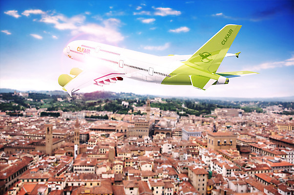 주간 PSD 구름 편집 편집이미지 하늘 비행기 사람없음 야외 3D 비행 도시 디지털합성 합성 디지털아트 편집실사 편집3D 자연요소 항공교통 대중교통 CG 파일형식