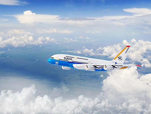 주간 PSD 구름 편집 편집이미지 하늘 비행기 사람없음 야외 3D 비행 디지털합성 합성 디지털아트 편집실사 편집3D 자연요소 항공교통 대중교통 CG 파일형식