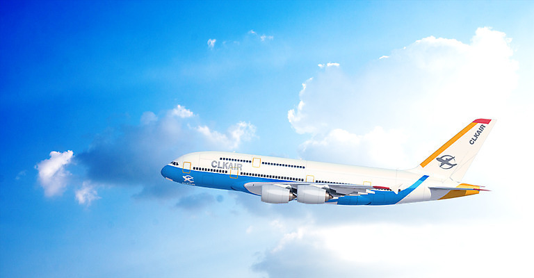 주간 PSD 구름 편집 편집이미지 하늘 비행기 사람없음 야외 3D 비행 디지털합성 합성 디지털아트 편집실사 편집3D 자연요소 항공교통 대중교통 CG 파일형식