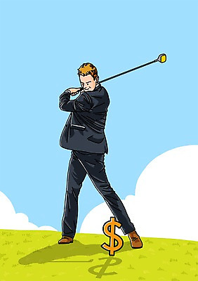 주간 전신 PSD 남자 골프 일러스트 비즈니스 한명 사람 성인 야외 비즈니스라이프 달러 골프채 비즈니스맨 화폐기호 남자만 남자한명만 성인남자만 성인만 국내일러스트 자연요소 1 라이프스타일 기호 돈 골프용품 구기 직장인 화폐 파일형식