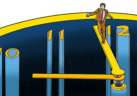 PSD 남자 시계 일러스트 비즈니스 한명 서기 사람 정장 성인 비즈니스라이프 비즈니스맨 시곗바늘 야근 남자만 남자한명만 성인남자만 성인만 국내일러스트 1 라이프스타일 옷 모션 업무 직장인 파일형식