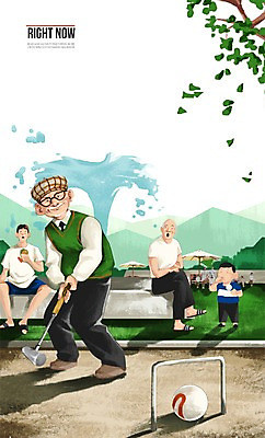 주간 PSD 응시 공원 노년 남자 어린이 스포츠 일러스트 공 사람 여러명 성인 야외 일상 운동 목표 열정 게이트볼 남자만 국내일러스트 자연요소 시선 공공시설 감정 다수 컨셉 건강 라이프 구기 파일형식