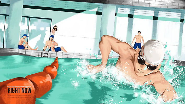 PSD 응시 여자 남자 스포츠 일러스트 수영장 실내 사람 여러명 성인 일상 물 운동 수영 목표 물안경 열정 수영모 성인만 국내일러스트 자연요소 시선 감정 다수 컨셉 건강 내부 라이프 수상스포츠 수영용품 파일형식