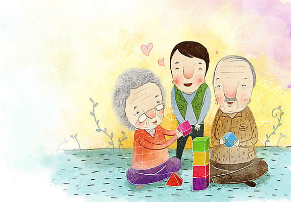 PSD 여자 교육 노년 남자 문화 여유 일러스트 놀이 사람 성인 일상 생활 세명 실버라이프 블록 복지 즐거움 블록쌓기 노인만 성인만 국내일러스트 라이프스타일 감정 라이프 쌓기 사회이슈 파일형식