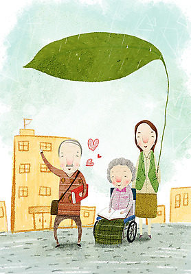 주간 PSD 식물 여자 교육 노년 남자 문화 여유 가방 일러스트 나뭇잎 사람 성인 야외 건물 일상 생활 책 세명 실버라이프 하트 비 복지 즐거움 휠체어 노인만 성인만 국내일러스트 자연요소 모양 라이프스타일 건축물 잡화 감정 잎 날씨 라이프 사회이슈 파일형식