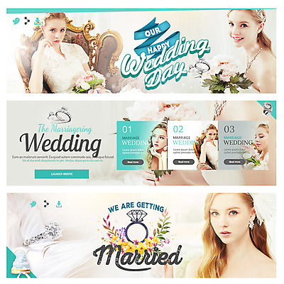 PSD 서양인 외국인 템플릿 배너 여자 부케 웨딩드레스 웹템플릿 결혼 사람 여러명 성인 반지 티아라 커플반지 웹배너 여자만 성인여자만 성인만 이미지템플릿 드레스 꽃다발 다수 장신구 왕관 인종 이벤트 파일형식