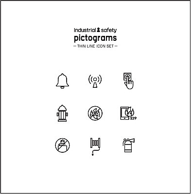 아이콘 버튼 불 사람모양 안전 사람없음 세트 픽토그램 전선 알람 초인종 화재 산업안전 라이터 소화기 소화전 119 2D아이콘 AI파일 자연요소 모양 산업 종 안전장비 소방 사건 전화번호 파일형식 벡터