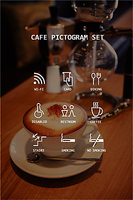 아이콘 커피 포크 사람모양 흡연 사람없음 세트 픽토그램 계단 숟가락 식사 카페 신용카드 장애인 화장실 와이파이 금연 카드결제 2D아이콘 AI파일 모양 식기 음료 캠페인 담배 수저 금융 상점 사회이슈 무선인터넷 결제 장애 파일형식 벡터
