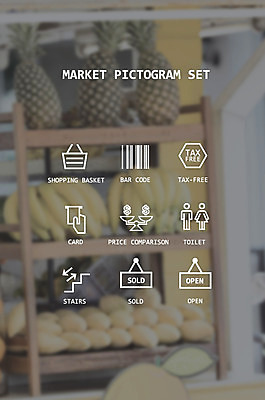 아이콘 사람모양 사람없음 세트 픽토그램 계단 오픈 신용카드 시장 화장실 바코드 가격비교 면세 쇼핑바구니 카드결제 품절 2D아이콘 AI파일 모양 금융 쇼핑 비교 결제 파일형식 벡터