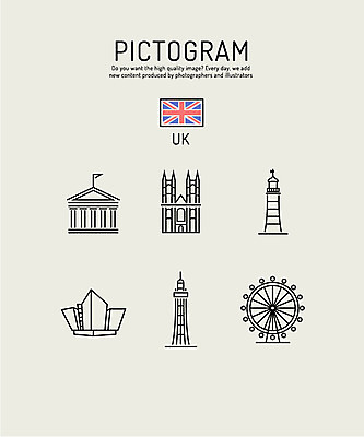 아이콘 건축물 영국 사람없음 관광지 세트 픽토그램 국회의사당 랜드마크 런던아이 성단 2D아이콘 AI파일 건축 유럽 여행 런던 파일형식 벡터