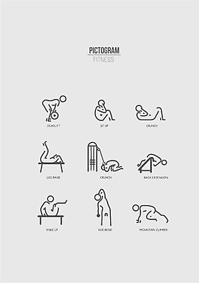아이콘 사람모양 사람없음 세트 픽토그램 운동 헬스 윗몸일으키기 싯업 크런치 2D아이콘 AI파일 모양 디저트 건강 파일형식 벡터