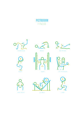 아이콘 사람모양 사람없음 세트 픽토그램 운동 헬스 런지 레그익스텐션 레그프레스 가교 2D아이콘 AI파일 모양 건축물 건강 파일형식 벡터