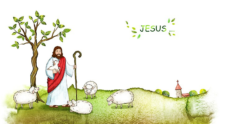 PSD 나무 식물 동물 남자 기독교 종교 캘리배경 여러마리 일러스트 지팡이 수채화 한명 사람 성인 교회 믿음 희망 양 예수 양떼 남자만 남자한명만 성인남자만 성인만 국내일러스트 1 감정 다수 백그라운드 포유류 종교건축 건물 신_종교 파일형식