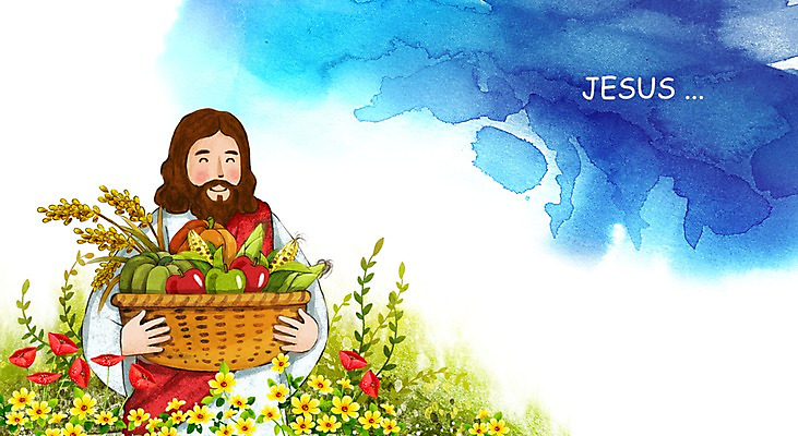 PSD 식물 남자 꽃 기독교 종교 캘리배경 채소 일러스트 호박 수채화 옥수수 한명 사람 성인 농작물 믿음 희망 수확 예수 사과 추수감사절 남자만 남자한명만 성인남자만 성인만 국내일러스트 1 감정 백그라운드 농업 과일 곡류 신_종교 파일형식