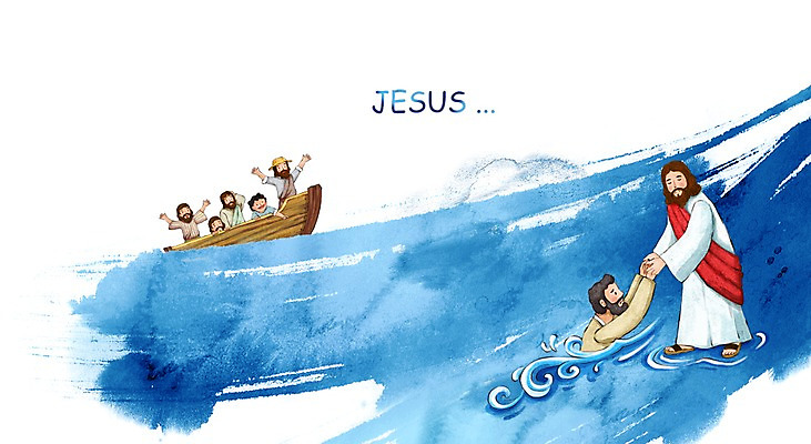 PSD 남자 기독교 종교 바다 캘리배경 일러스트 수채화 사람 여러명 성인 믿음 희망 예수 구출 베드로 선박 남자만 성인남자만 성인만 국내일러스트 감정 다수 백그라운드 수상교통 도움 신_종교 파일형식