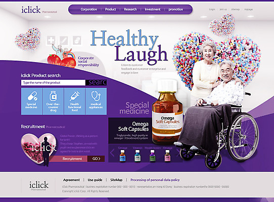 PSD 템플릿 여자 노년 남자 웹템플릿 의학 웹소스 디자인시안 사이트템플릿 회사홈페이지 사람 동양인 여러명 성인 치료 알약 약 홈페이지 노부부 웹 홈페이지시안 한국인 메인 휠체어 노인만 성인만 이미지템플릿 부부 다수 인터넷 인종 파일형식 편집소스