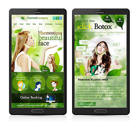 PSD 서양인 외국인 식물 템플릿 여자 얼굴 웹템플릿 의학 자연 디자인시안 모바일 나뭇잎 병원 사람 여러명 성인 치료 홈페이지 웹 모바일템플릿 모바일웹 성형외과 브이라인 사각턱 여자만 성인여자만 성인만 이미지템플릿 다수 잎 인터넷 인종 신체부위 생태계 파일형식