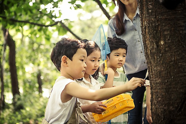포토 JPG 주간 나무 식물 라이프스타일 여자 남자 어린이라이프 어린이 모션 자연 서기 사람 동양인 여러명 상반신 성인 야외 옆모습 교사 유치원 유치원생 한국인 체험학습 체험 국내포토 자연요소 직업 교육 뷰포인트 다수 컨셉 인종 생활 생태계 파일형식