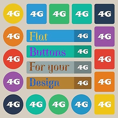 EPS 해외이미지 모양 템플릿 백그라운드 이동 컨셉 인터넷 일러스트 통신 모바일 프레임 라벨 자료 플랫 무선전화기 심볼 흔적 사인 배지 통화 우표 세대 규격 4G 해외202004 해외일러스트 모션 IT 전화기 파일형식 벡터 이미지허브