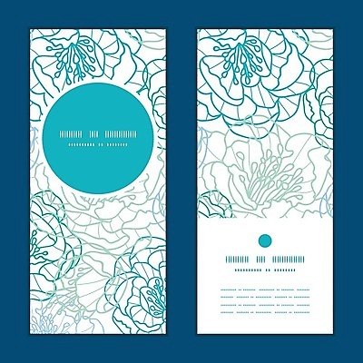 EPS 해외이미지 디자인 배너 꽃잎 꽃 꽃다발 꽃무늬 패턴 일러스트 프레임 사람없음 파란색 세트 장미 원형 라인아트 복고 작약 해외202004 해외일러스트 도형 식물 선 컬러 무늬 파일형식 벡터 이미지허브