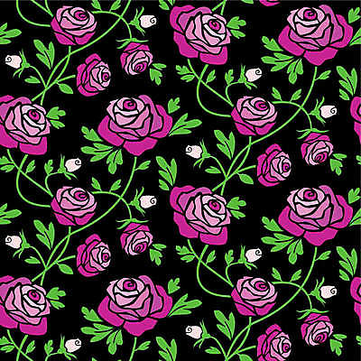 EPS 해외이미지 식물 꽃 꽃다발 백그라운드 잎 꽃무늬 패턴 일러스트 자연 벽지 장식 초록색 장미 검은색 수확 화려 우아함 타일 복고 스타일 해외202004 해외일러스트 컬러 컨셉 무늬 농업 생태계 파일형식 벡터 이미지허브