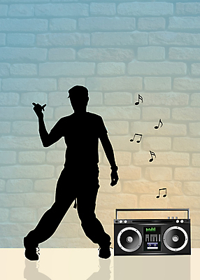 JPG 해외이미지 전신 남자 일러스트 힙합 한명 성인 댄서 비보이 카세트라디오 성인남자한명만 해외202004 해외포토 포토 직업 1 음악 사람 춤 라디오 남자한명만 성인남자만 파일형식 이미지허브