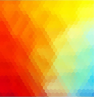 EPS 해외이미지 모양 디자인 백그라운드 패턴 오렌지 일러스트 벽지 추상 그래픽 빨간색 파란색 노란색 삼각형 타일 질감 모자이크 강렬 폴리곤 해외202004 해외일러스트 도형 컬러 무늬 과일 파일형식 벡터 이미지허브