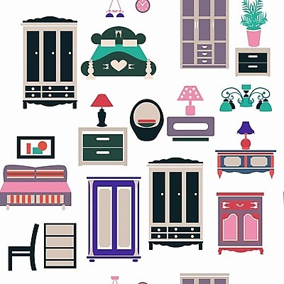 EPS 해외이미지 라이프스타일 디자인 꽃 시계 꽃다발 가구 백그라운드 패턴 의자 일러스트 건축양식 실내 형상 내부 장식 유행 꽃병 침실 방 침대 램프 고급 우아함 그림 복고 리빙 구식 회복 해외202004 해외일러스트 식물 건축 생활용품 컨셉 무늬 조명 생활 파일형식 벡터 이미지허브