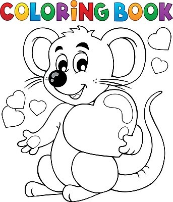 EPS 해외이미지 모양 동물 캐릭터 응시 계절 행복 감정 컨셉 일러스트 휴가 발렌타인데이 사랑 미술 책 페인트 하트 마음 축하 잡기 그리기 쥐 설치류 그림 윤곽 해외202004 해외일러스트 일러캐릭터 시선 모션 데이이벤트 문화예술 파일형식 벡터 이미지허브