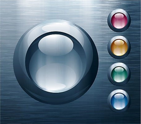 EPS 해외이미지 접시 디자인 일러스트 유리 버튼 사람없음 컴퓨터그래픽 파란색 빛 컬러풀 금속 회색 원형 은색 여의주 해외202004 해외일러스트 도형 식기 컬러 재질 그래픽 파일형식 벡터 이미지허브