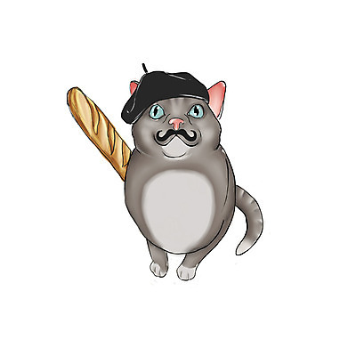 포토 JPG 해외이미지 동물 캐릭터 자연 털 사람없음 반려동물 유행 고양이 프랑스 수확 유머 바게트 만화 콧수염 손그림 프랑스어 인기 힙스터 파리(프랑스) 해외202004 해외포토 문자 패션 감정 유럽 빵 농업 포유류 수염 생태계 파일형식 이미지허브