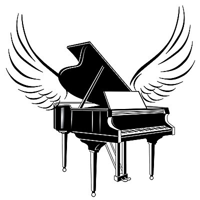 EPS 해외이미지 음악 날개 일러스트 놀이 소리 콘서트 음악가 무대 기구 피아노 재즈 뮤지컬 오페라 작곡가 해외202004 해외일러스트 직업 문화예술 공연 건반악기 파일형식 벡터 이미지허브