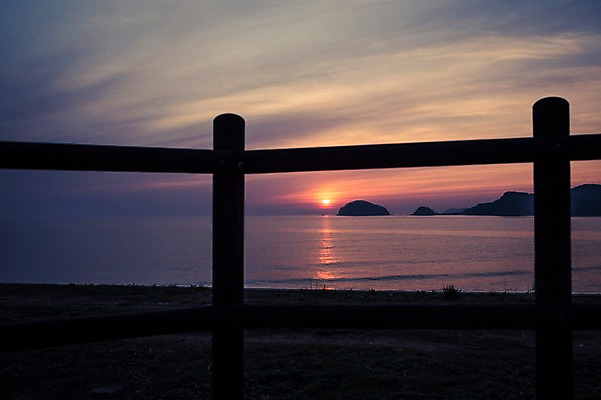 포토 JPG 주간 자연 한국 풍경 사람없음 야외 울타리 일출 노을 일몰 태안 솔섬 국내포토 자연요소 아시아 섬 담장 충청남도 생태계 부안 파일형식
