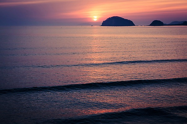 포토 JPG 주간 자연 한국 풍경 사람없음 야외 일출 노을 일몰 태안 솔섬 국내포토 자연요소 아시아 섬 충청남도 생태계 부안 파일형식