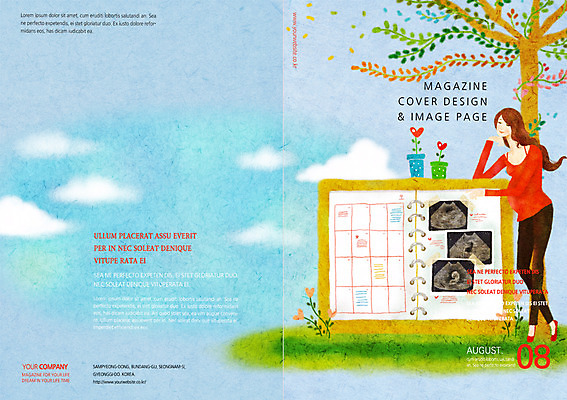 PSD 나무 구름 템플릿 편집 북디자인 여자 표지 화분 리플렛 북커버 한명 서기 사람 팜플렛 성인 다이어리 임산부 임신 잡지 여자만 여자한명만 성인여자만 성인만 표지샘플 이미지템플릿 자연요소 식물 1 모션 간행물 사무용품 파일형식
