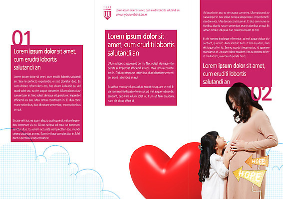 PSD 템플릿 편집 북디자인 여자 내지 어린이 리플렛 북커버 3단접지 사람 팜플렛 성인 두명 임산부 임신 한국인 여자만 이미지템플릿 동양인 파일형식