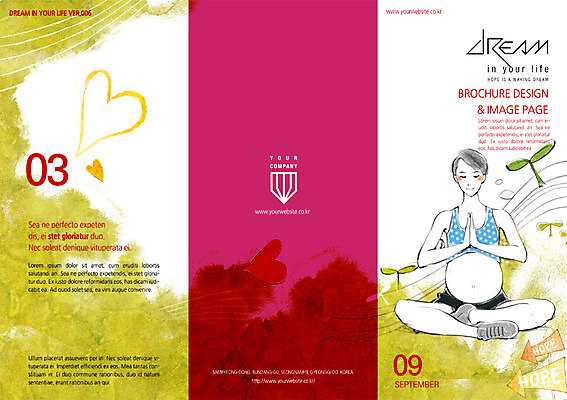 PSD 템플릿 편집 북디자인 여자 표지 리플렛 북커버 3단접지 한명 사람 팜플렛 성인 임산부 임신 임산부요가 여자만 여자한명만 성인여자만 성인만 이미지템플릿 1 요가 파일형식