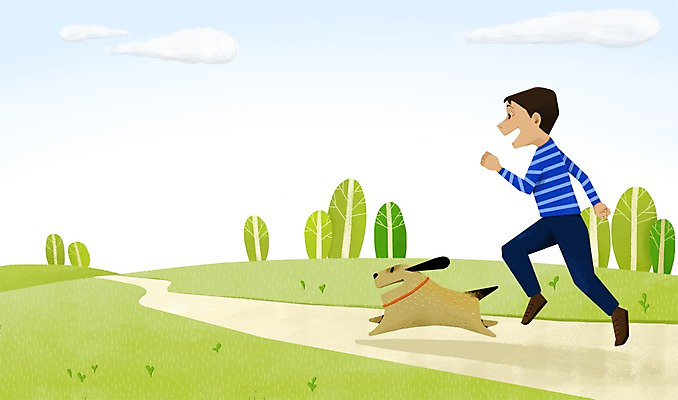 주간 PSD 나무 구름 한마리 공원 남자 어린이 일러스트 함께함 한명 사람 야외 반려동물 달리기 다정 산책 강아지 소통 남자만 남자한명만 어린이만 소년만 소년한명만 국내일러스트 자연요소 식물 동물 1 공공시설 컨셉 모션 휴식 개 파일형식