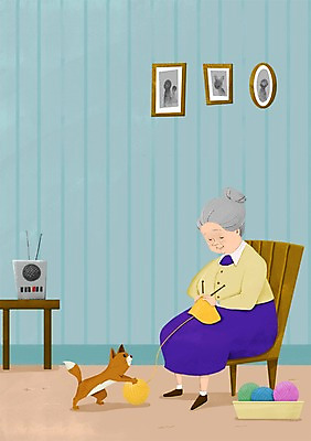 PSD 한마리 여자 노년 액자 의자 일러스트 탁자 함께함 실내 한명 사람 앉기 반려동물 다정 뜨개질 털실 강아지 라디오 소통 대바늘 여자만 여자한명만 성인여자만 성인한명만 성인여자한명만 노인만 성인만 노인여자만 노인여자한명만 국내일러스트 동물 1 가구 컨셉 모션 성인 취미 내부 전자제품 실 개 파일형식