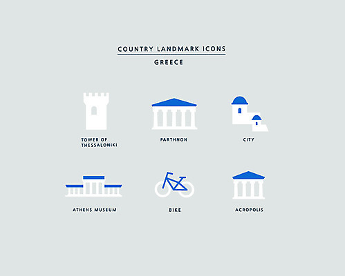 아이콘 사람없음 세트 탑 자전거 그리스 박물관 파르테논신전 랜드마크 로마신전 아크로폴리스 2D아이콘 AI파일 건축물 유럽 신전 바이크 파일형식 벡터