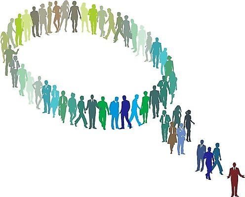 EPS 해외이미지 여자 남자 실루엣 백그라운드 일러스트 가로 단어 거품 흰색 연결 풍선 고립 의사소통 해외202004 해외일러스트 문자 컬러 촬영기법 사람 파일형식 벡터 이미지허브